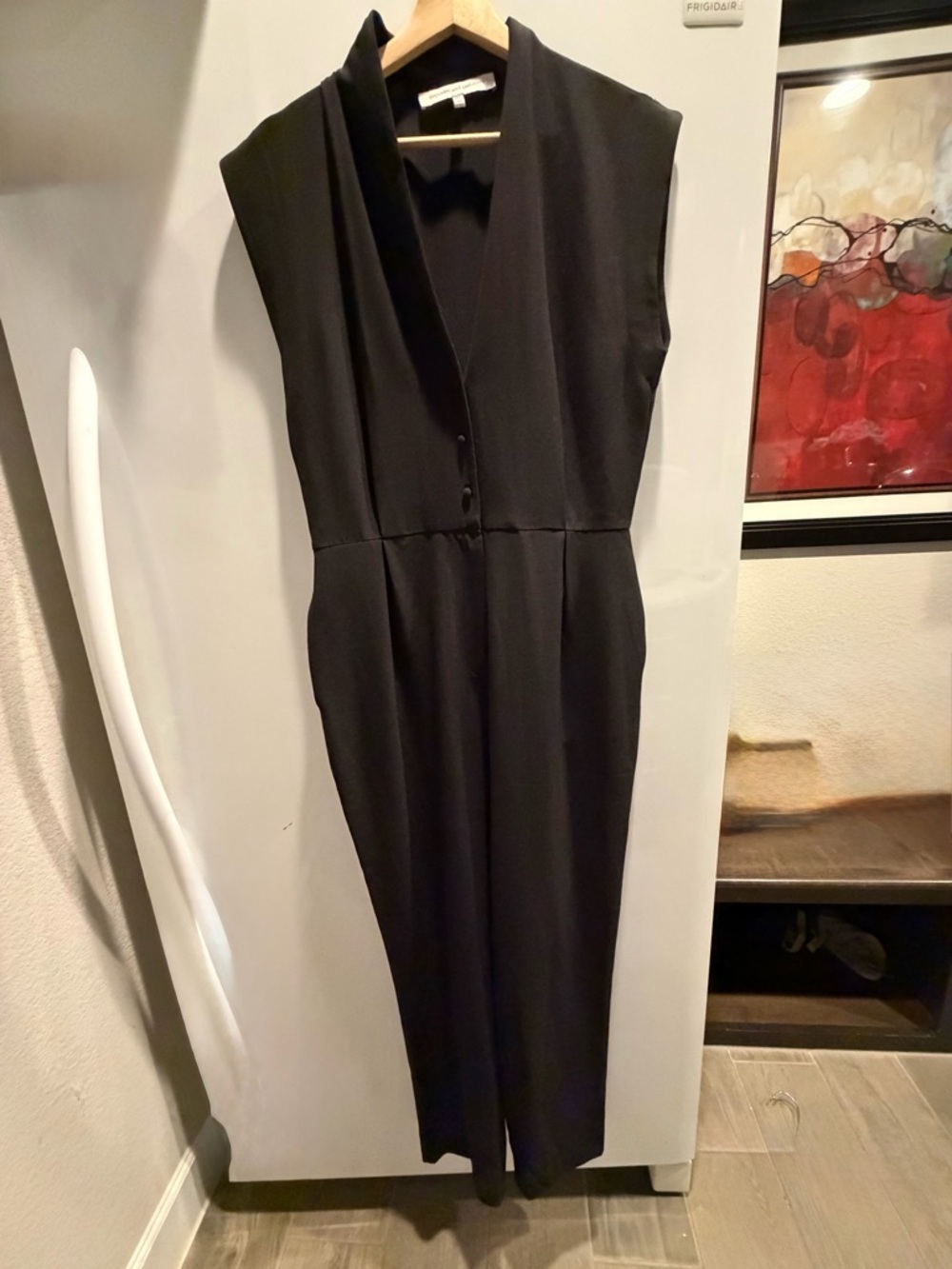 cupcakes & cashmere Black Sleeveless V-Neck Jumpsuit 10